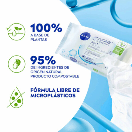 Toallitas Desmaquillantes Nivea Micellar 25 Unidades Toallitas Desmaquillantes Nivea Micellar 25 Unidades