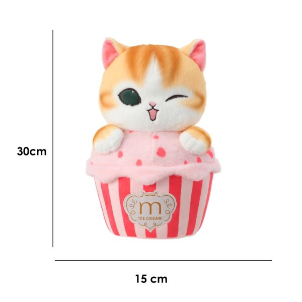 Peluche mofusand cup rosa