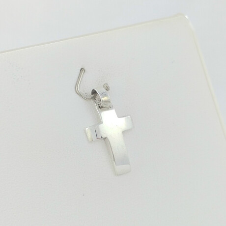 Cruz de plata 925 Bombé