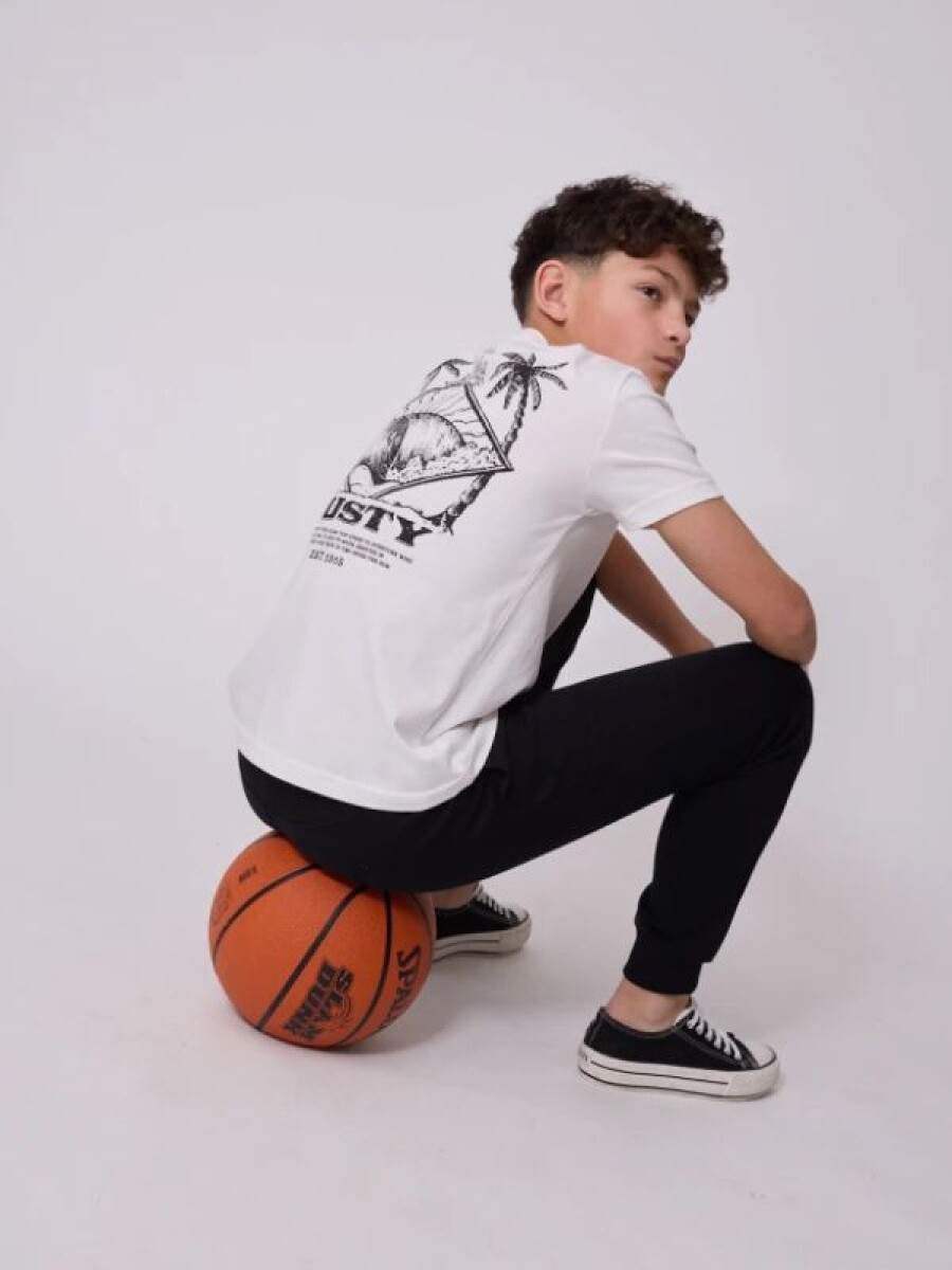 Remera LYSANDER Rusty - Blanco 