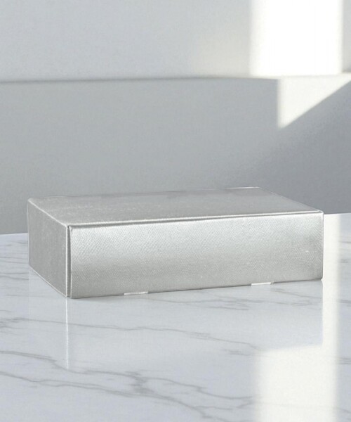 Caja rígida 2 botellas 34x18,5x9 - 38767 - SKIN ARGENTO Caja rígida 2 botellas 34x18,5x9 - 38767 - SKIN ARGENTO
