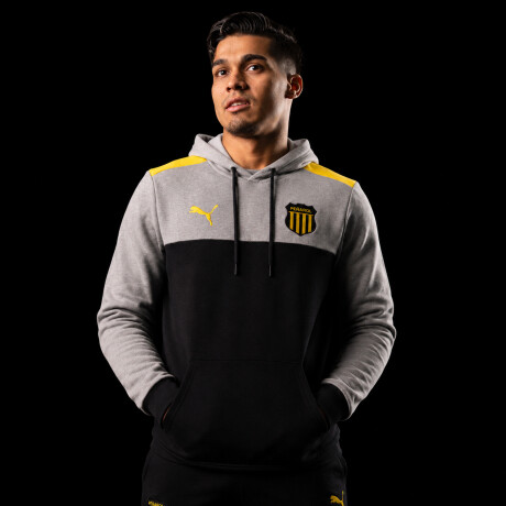 Peñarol ESS Block Hoodie 69704302 Negro/Gris