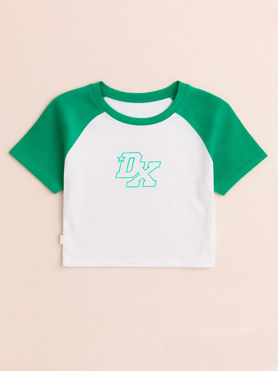 T-SHIRT FAY DIXIE Verde