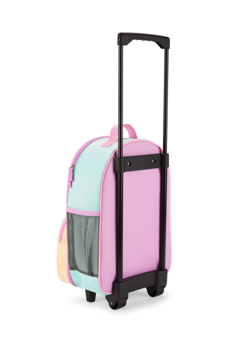 Mochila con rueditas, diseño helado Sin color