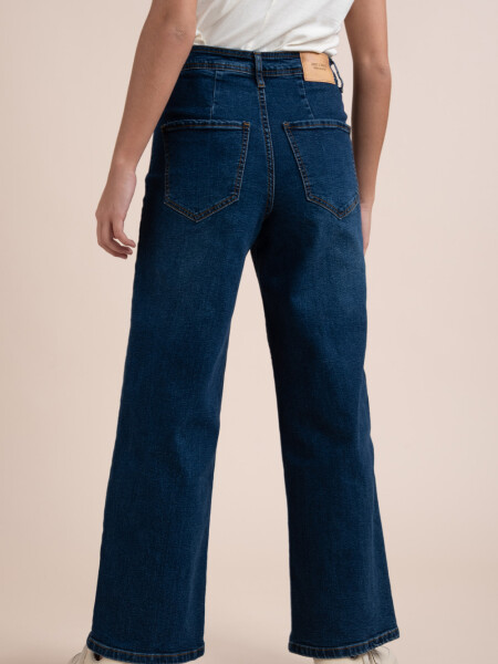 Pantalón ancho Azul