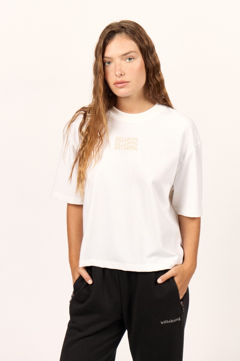 REMERA SURF HIGH BOXY TEE B-blanco