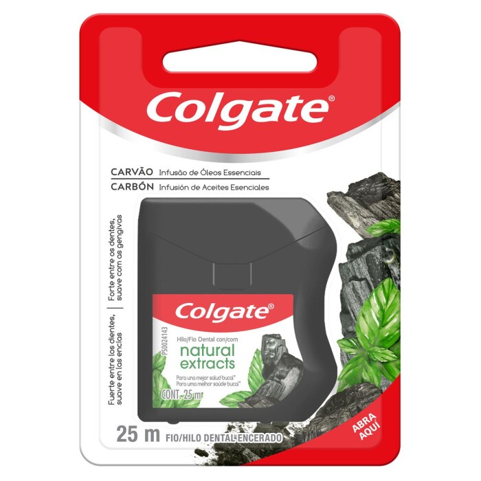 COLGATE HILO DENTAL NAT CARBON UNID. X 2 única