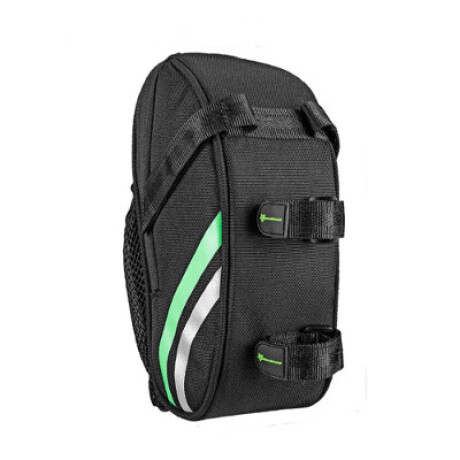 Bolso con Bolsillo de Caramañola para Debajo del Sillín de Bicicleta Rockbros. a Prueba de Agua. Com 001