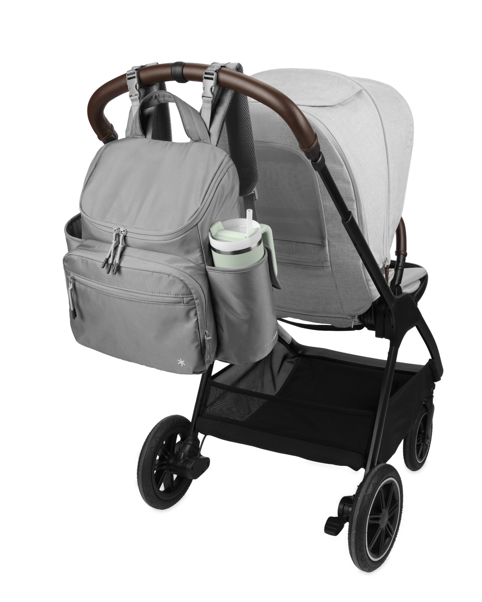 Mochila maternal Forma Next, gris Sin color