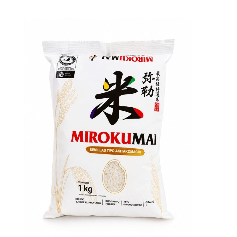 ARROZ PARA SUSHI MIROKUMAI 1KG ARROZ PARA SUSHI MIROKUMAI 1KG