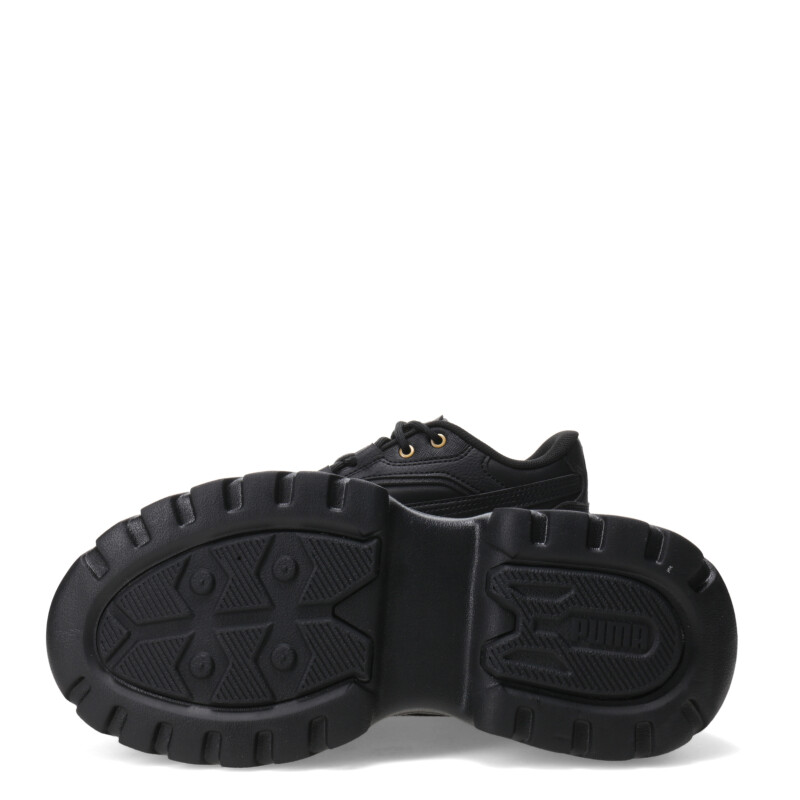 Championes de Mujer Puma Karmen x Negro - Dorado