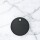 Tag circular liso NEGRO
