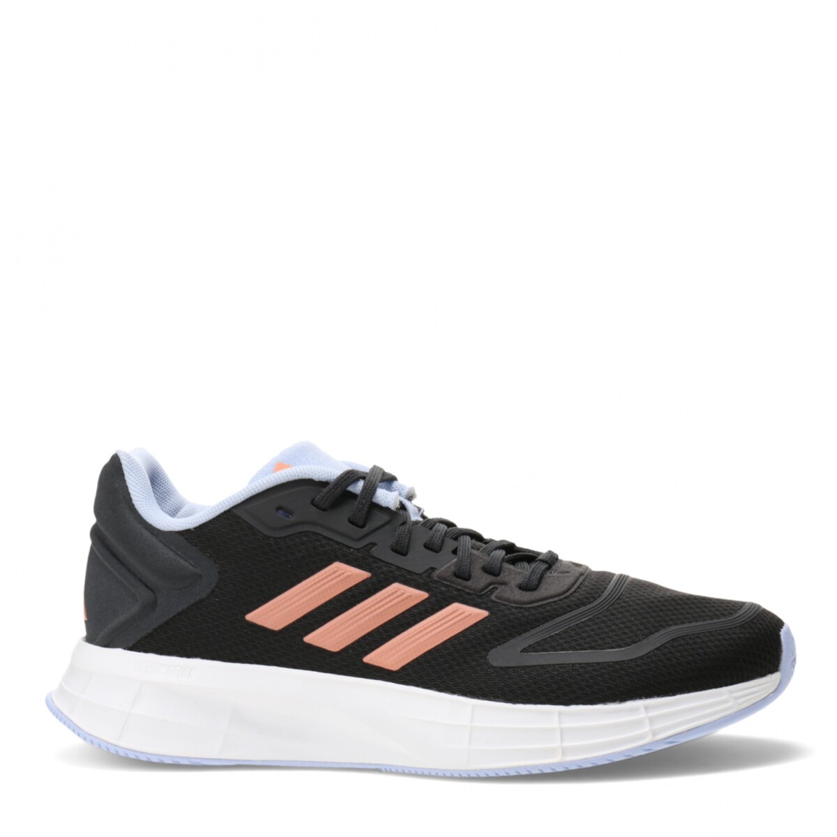 Duramo 10 Wns Adidas - Negro/Coral/Celeste 