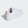 Championes Adidas Grand Court Lifestyle Ftwr White/crystal Jade/clear Pink