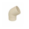 Codo a 60° beige para canaleta Aquapluv TIGRE Codo A 60° Beige Para Canaleta Aquapluv Tigre