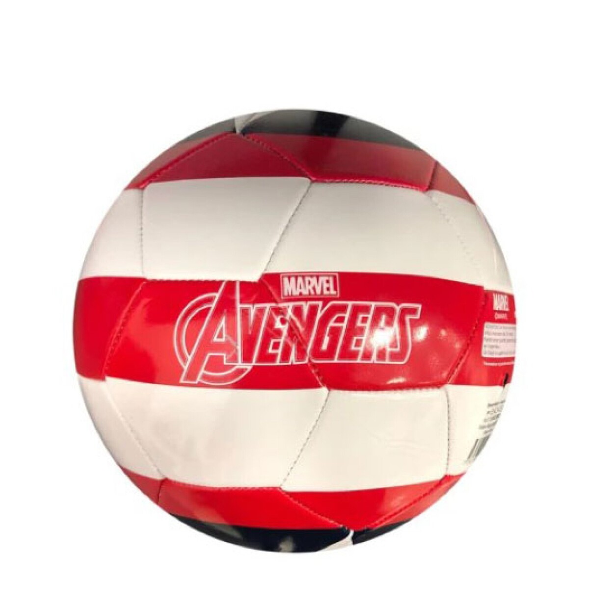 Pelota Marvel Avengers - Blanco - Rojo - Azul 