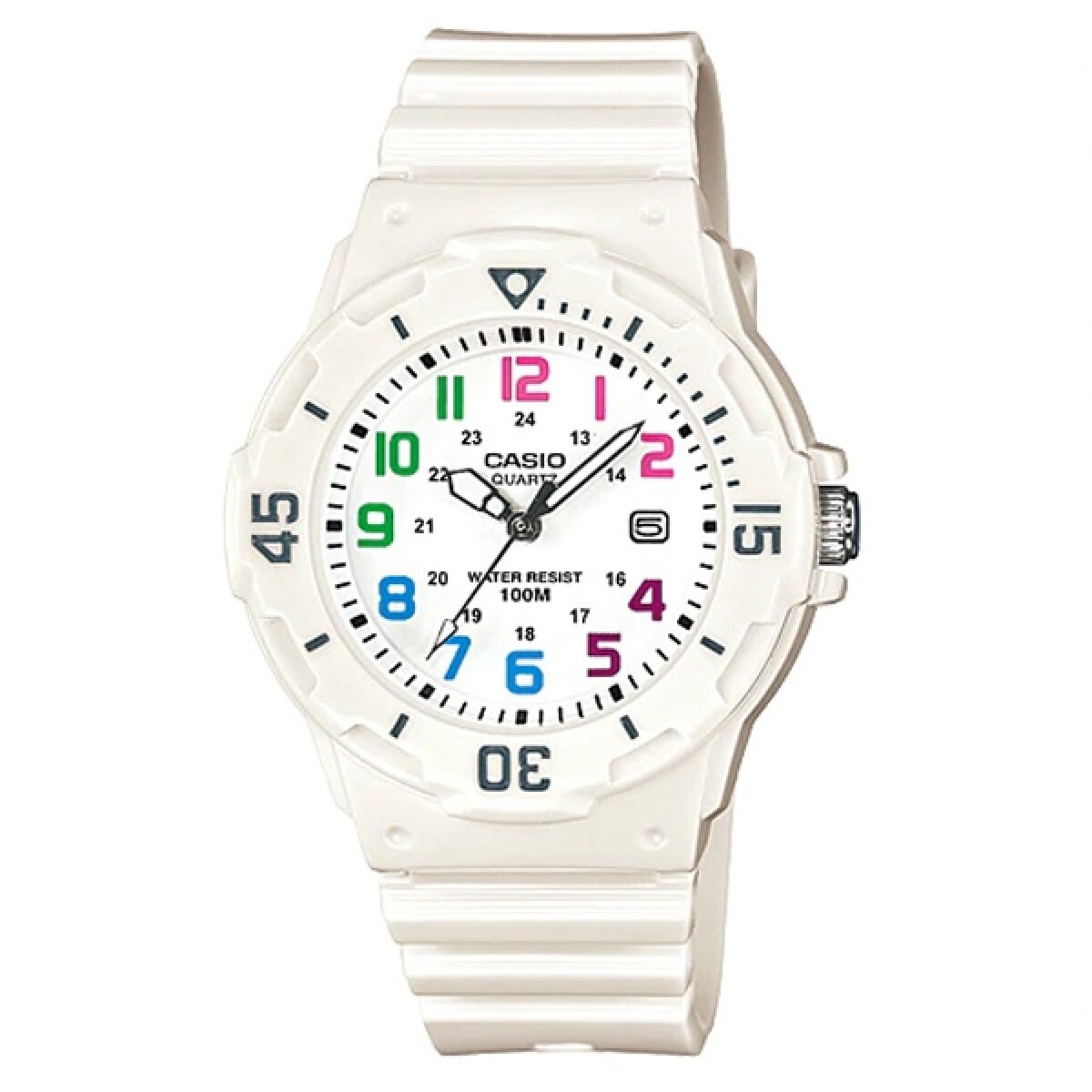 Reloj CASIO LRW200H-7BVDF en Resina Blanco 