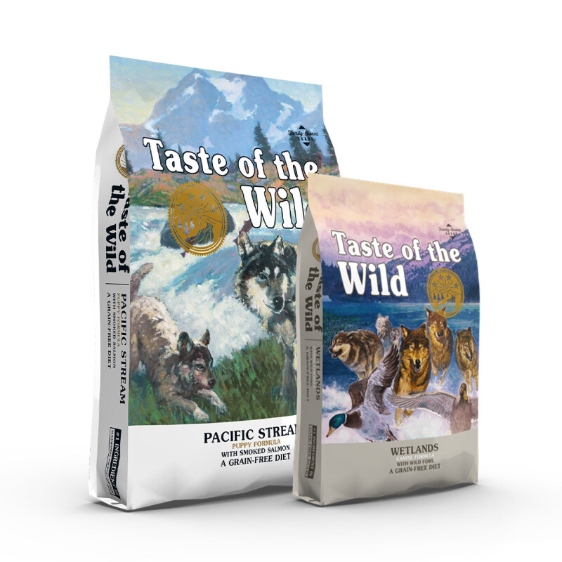PROMO Taste of the Wild Canine Grain Free 12.2 kg + Taste of the Wild Canine Grain Free Wetlands Adult 2 kgs! PROMO Taste of the Wild Canine Grain Free 12.2 kg + Taste of the Wild Canine Grain Free Wetlands Adult 2 kgs!