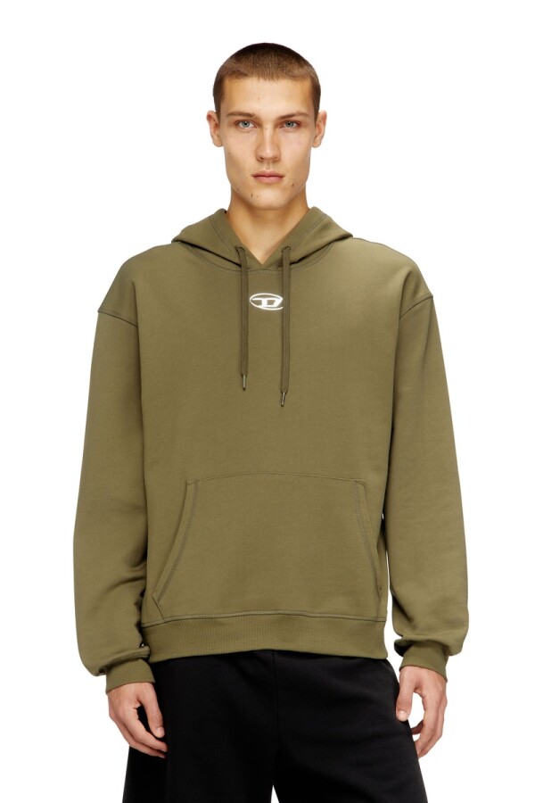 Polerones Para Hombre S-Norm-Hood-Iod Swea Verde Militar