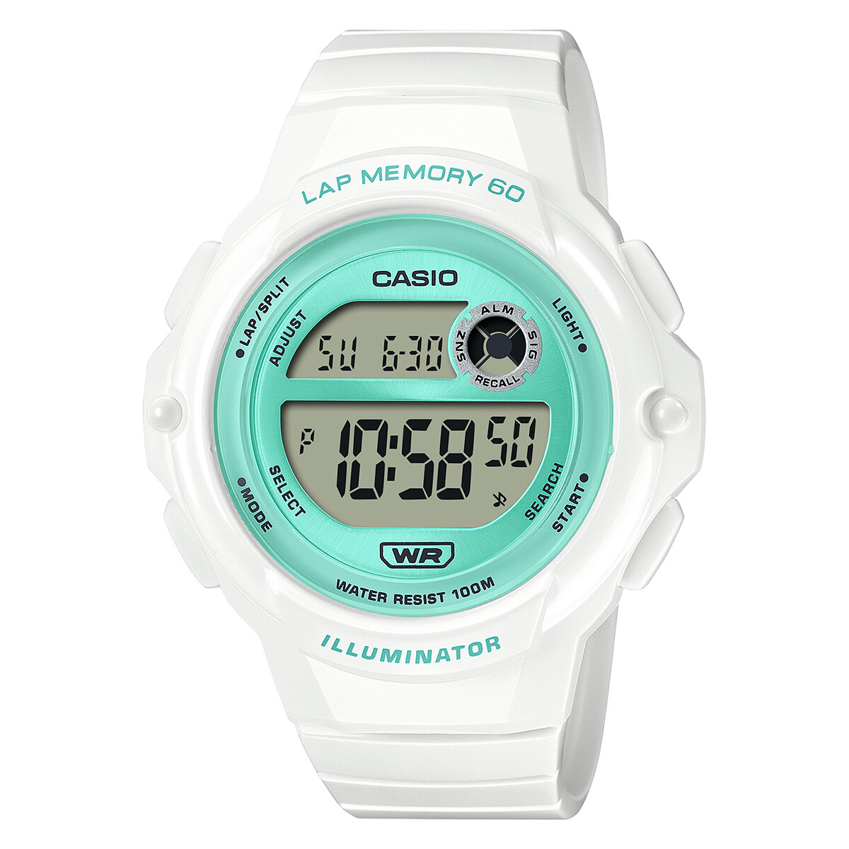 Reloj Casio en Resina Blanco 