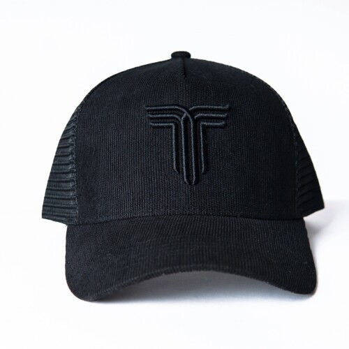 Gorra Tiffosi Corderoy Unisex Negro