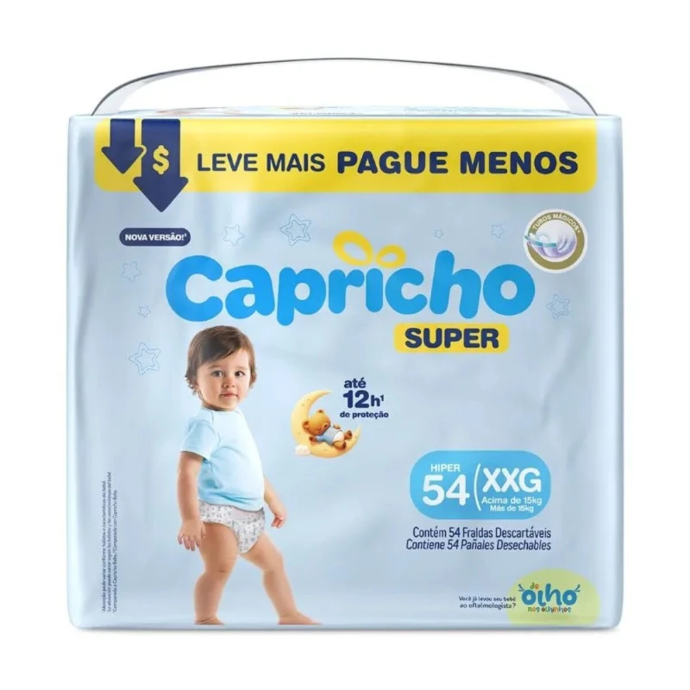 CAPRICHO PAÑAL SUPER XXG PAQ X 54