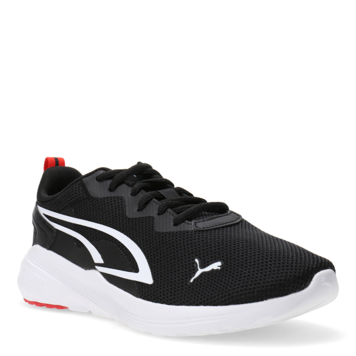 Championes Infantiles Puma All Day Active - Negro - Blanco 