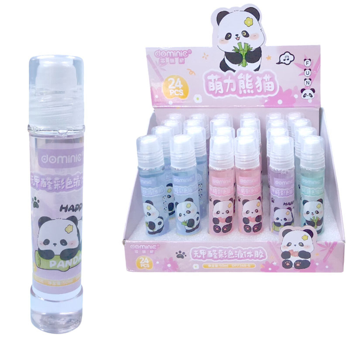 Pegamento líquido 50ml Panda - Pegamento Líquido 50ml Panda 