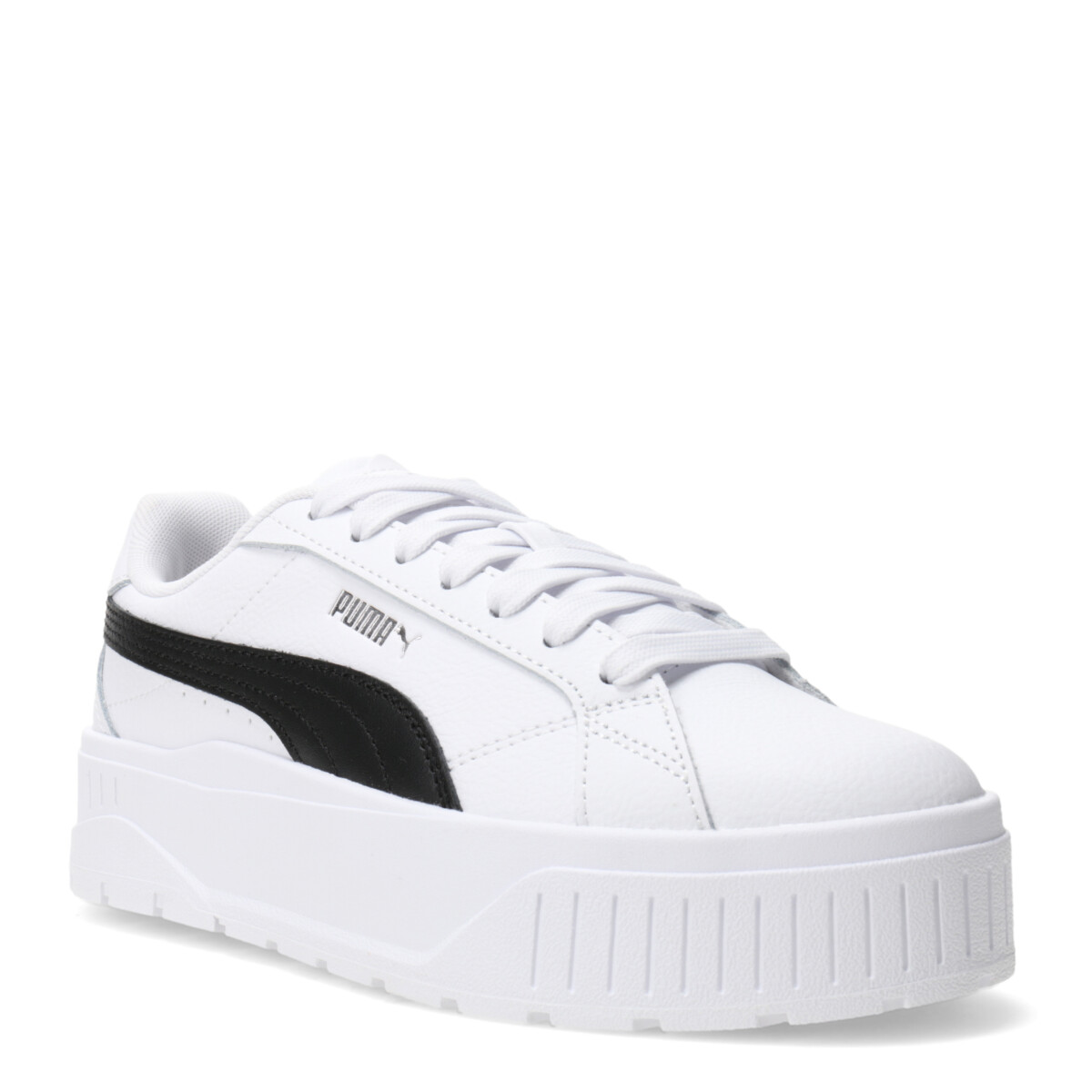 Championes de Mujer Puma Karmen II Leather - Blanco - Negro 