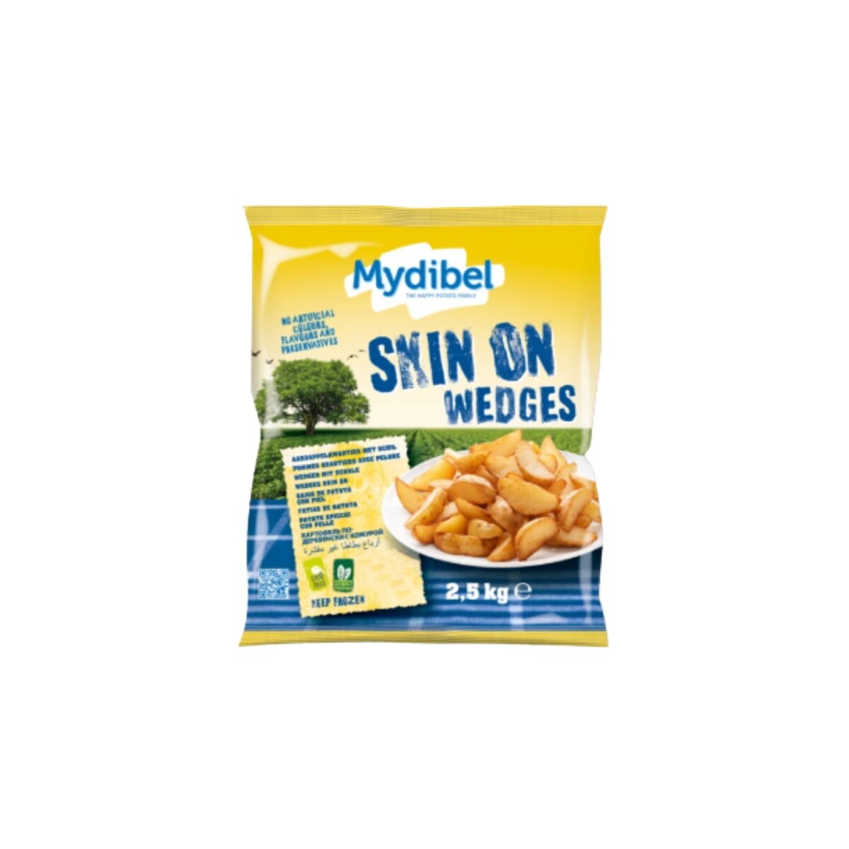 Papas Fritas Rústicas Mydibel - 2.5kg 