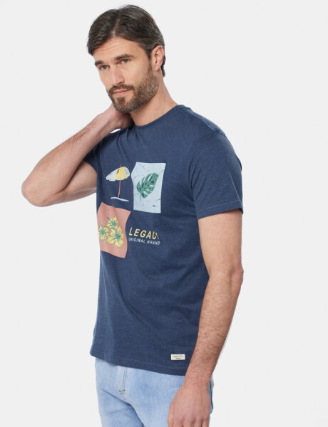 REMERA ESTAMPADA Denim