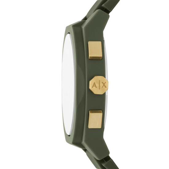 Reloj ARMANI EXCHANGE SYNC Silicona Verde Esfera 44mm 0