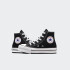 Championes Converse Chuck Taylor All Star Eva Lift Infantil Negro