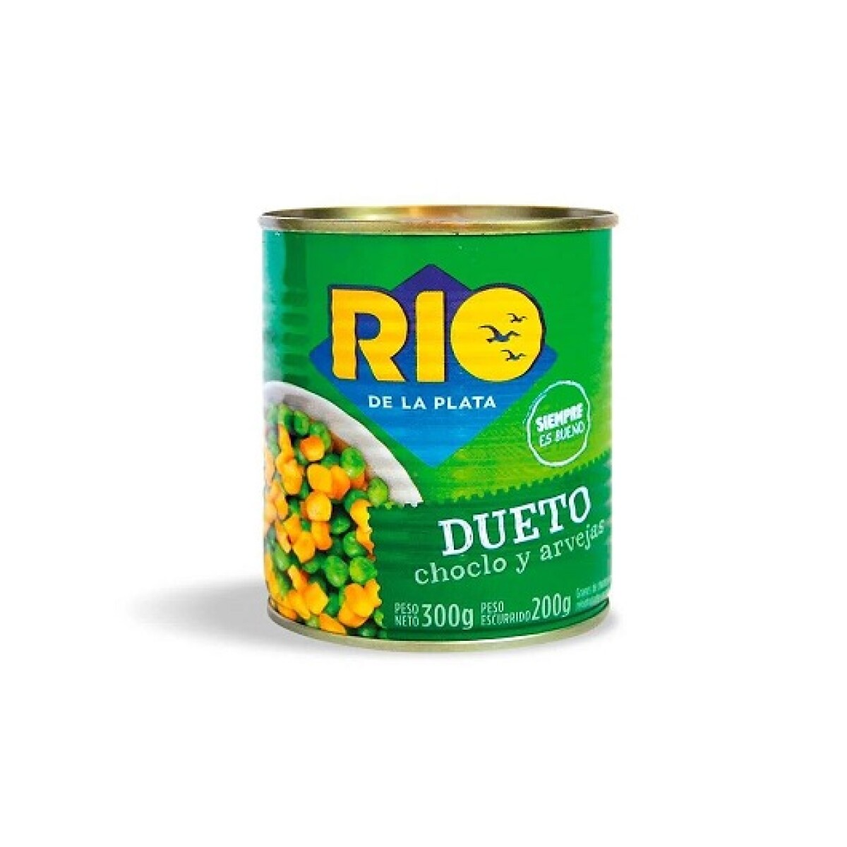 ARVEJAS Y CHOCLO RIO DE LA PLATA 300 GR 