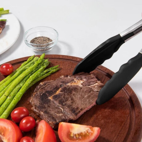 Pinza Jumbo de Acero Inoxidable y Nylon 30 cm Pinza Jumbo de Acero Inoxidable y Nylon 30 cm