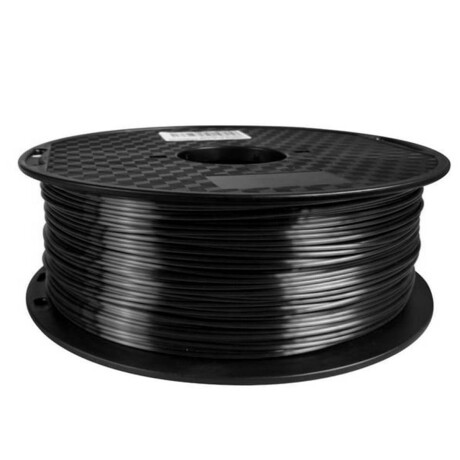 Filamento 3D PETG 1.75mm 1 Kg Para Impresora 3D Negro