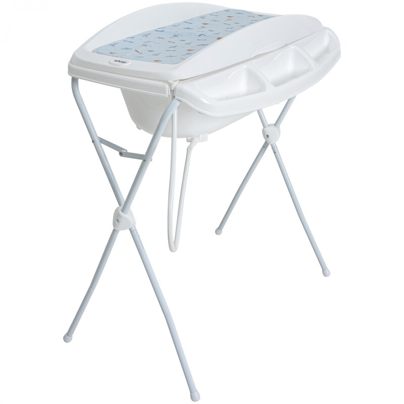 Catre de Baño Plegable con Cambiador ANGRA Bebesit AZUL Catre de Baño Plegable con Cambiador ANGRA Bebesit AZUL