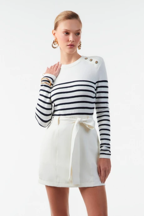 Buzo Rayas Imperia Off White