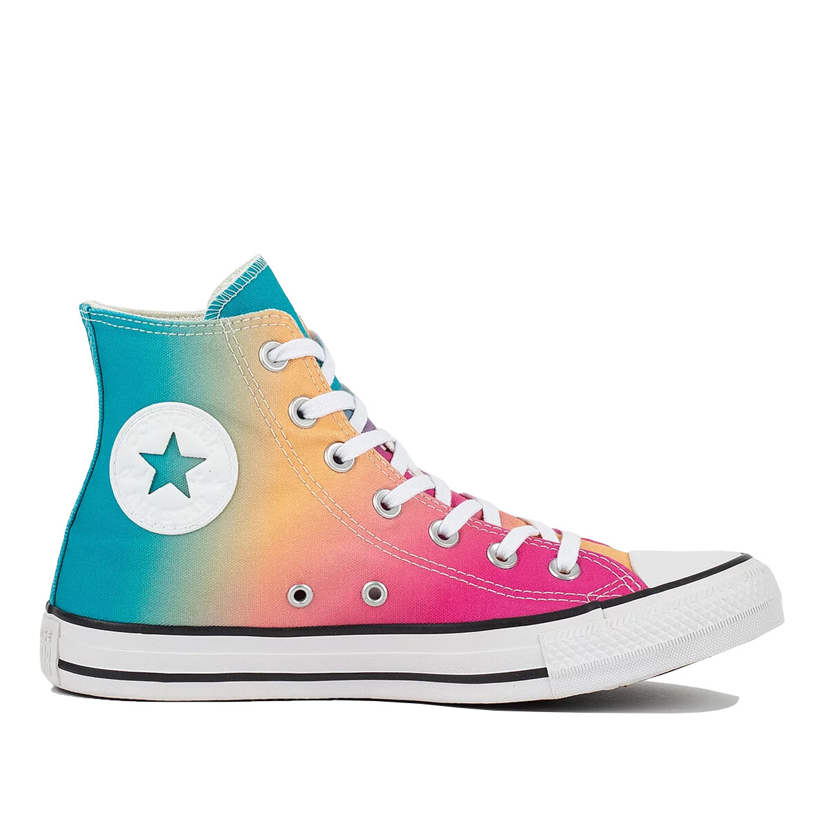 Championes Converse - CHUCK TAYLOR ALL STAR - A02627C - FIRE OPAL/RAPID TEAL/ WHITE 