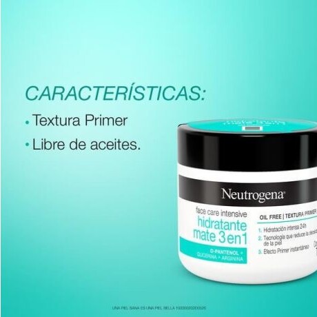 NEUTROGENA CREMA MATTE 3 EN 1 100gr NEUTROGENA CREMA MATTE 3 EN 1 100gr