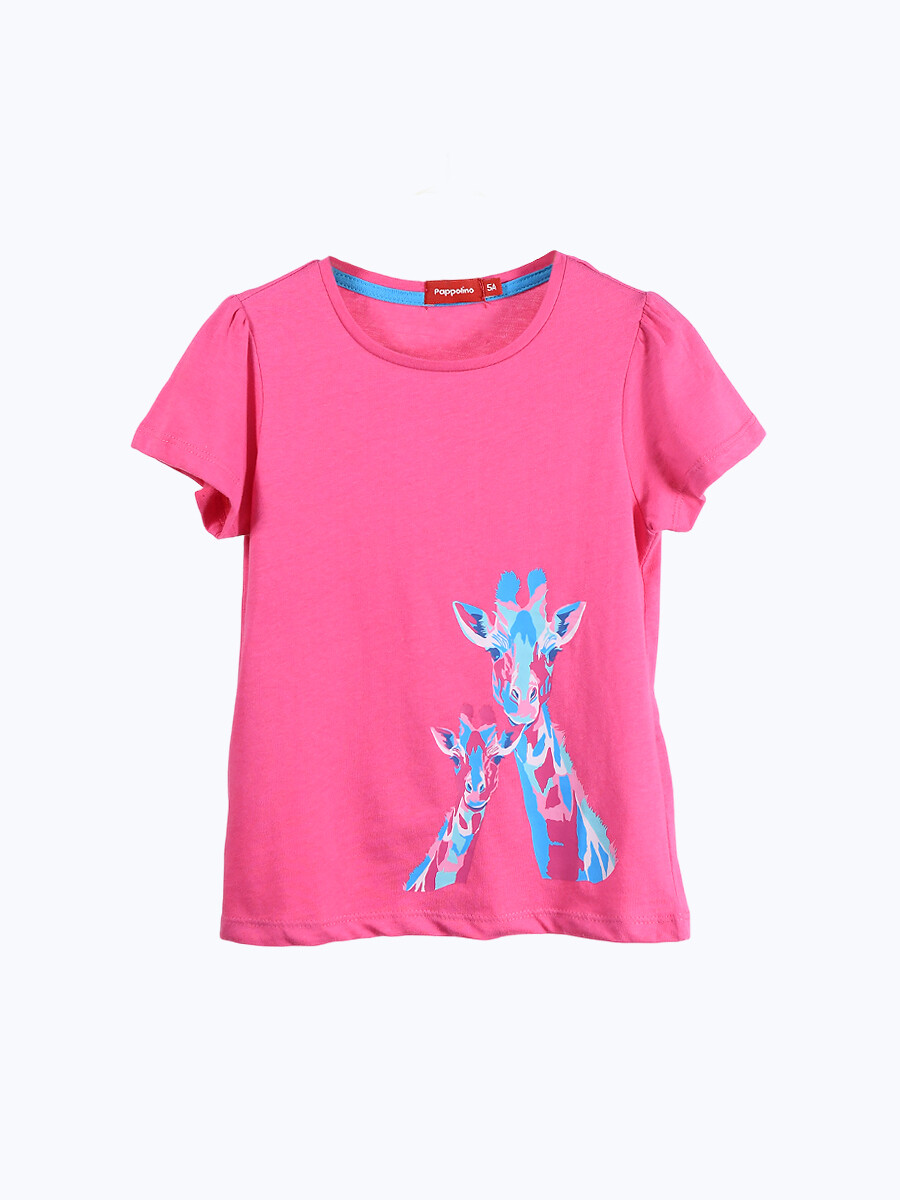 REMERA CILANTRO - FUCSIA 