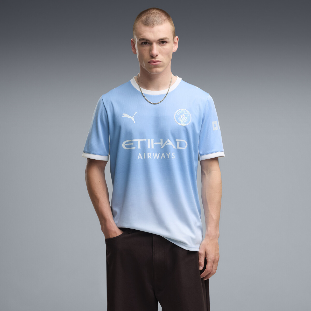 MCFC Home Jersey 78432601 - Celeste 