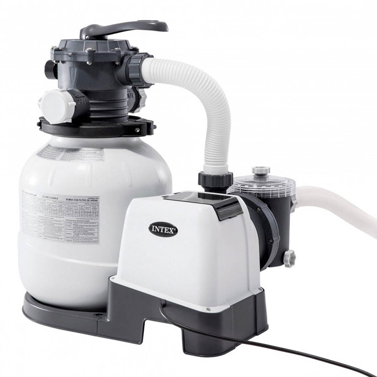 Bomba De Arena Intex Programable Piscina 7900 L/h 