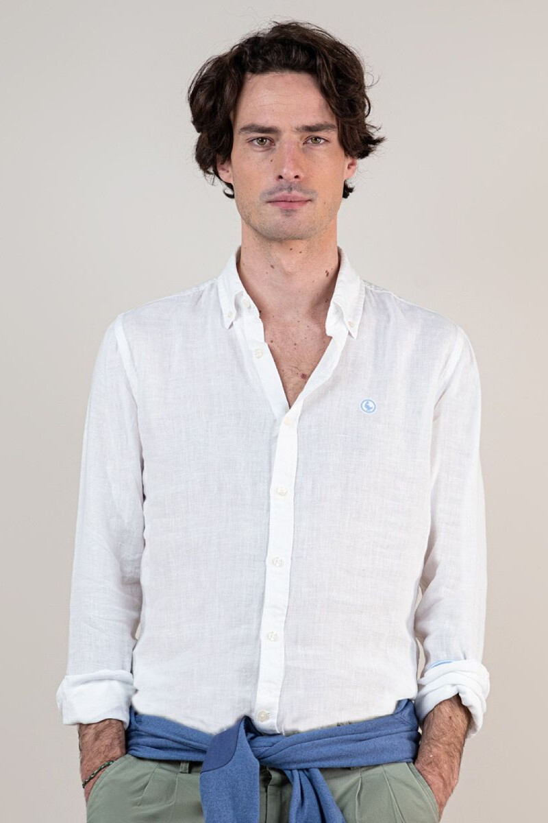 Camisa Lino Blanca