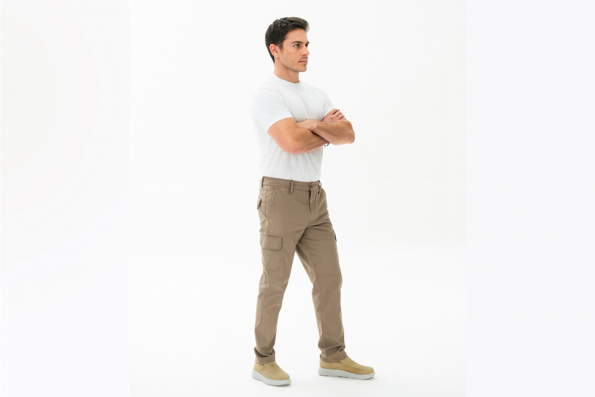 PANTALON STURIO ELASTIZADO Beige