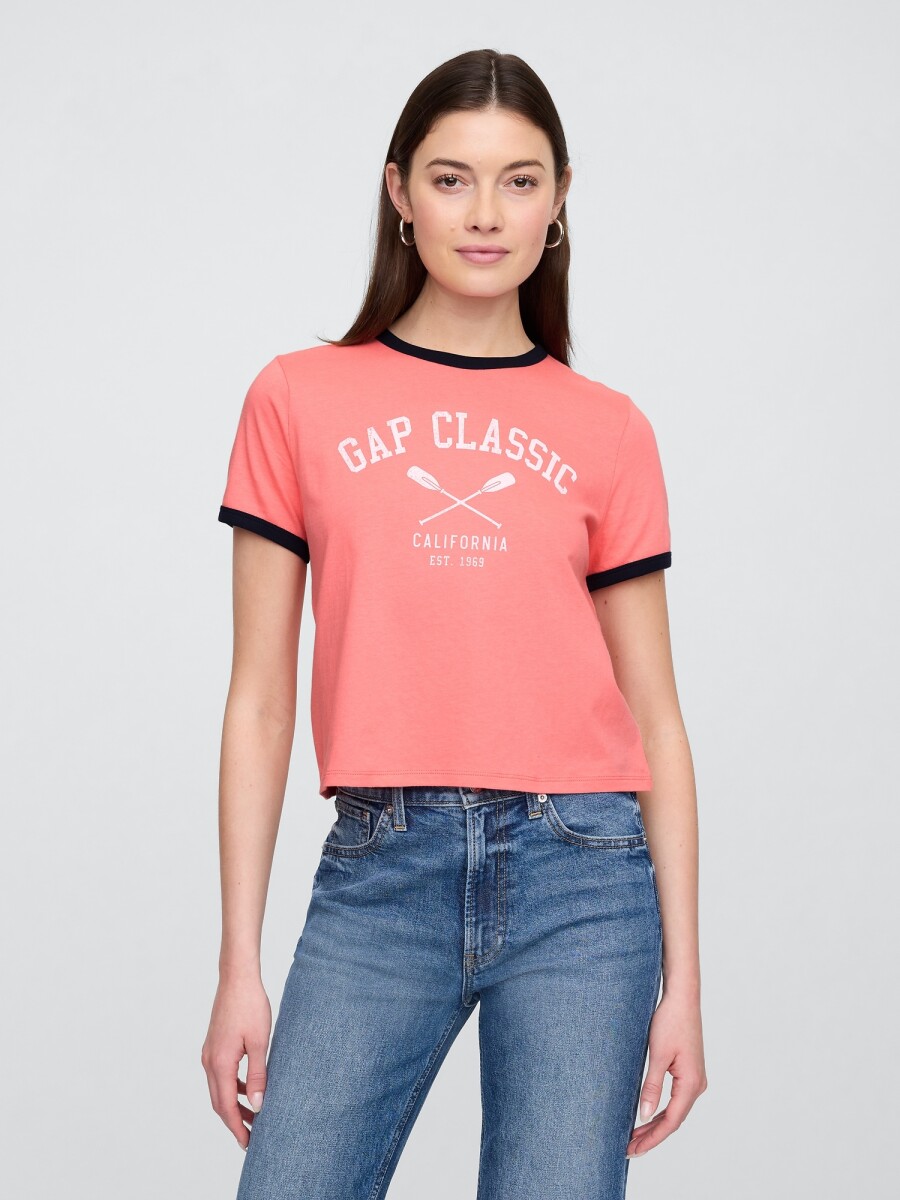 Remera Gráfico Mujer - Neon Blazing Pink 