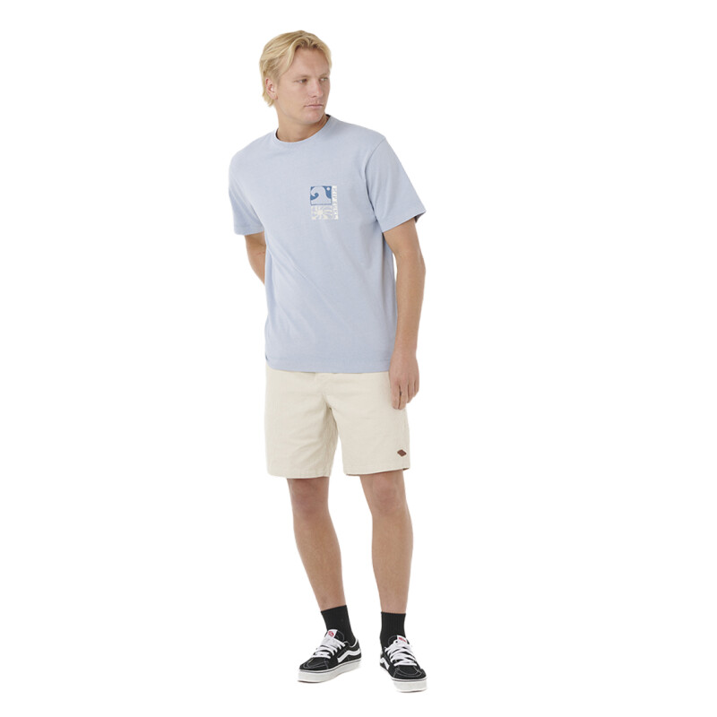 Remera Rip Curl Aots Ty Williams Coastline Tee - Celeste Remera Rip Curl Aots Ty Williams Coastline Tee - Celeste