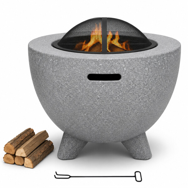 Brasero Fogón Fire King Para Jardín Patio Y Terraza Dw640 BRASERO FIRE KING 60X60 DW640