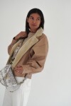 Brassy Bag Blanco Reptil