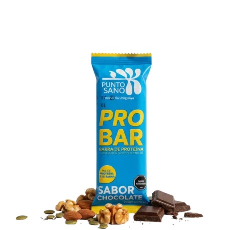 Barra de Proteína 45gr Caja x16 Punto Sano Chocolate